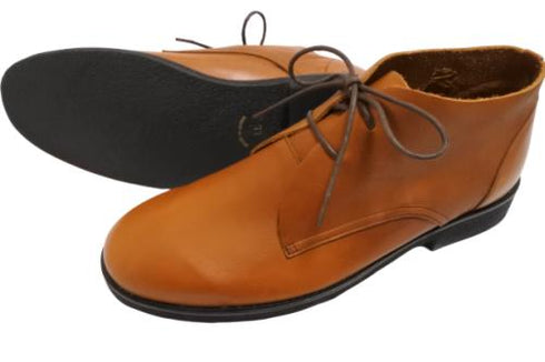 【KOBE DADA CAM-50 ブラウン】本革コンフォートチャッカブーツ